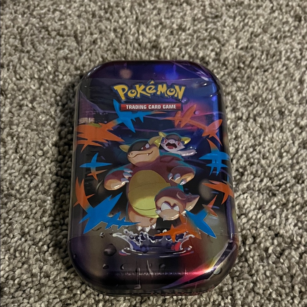 Pokemon TCG Mega Evolutions Mini Tin Kangaskhan Art New Factory Sealed